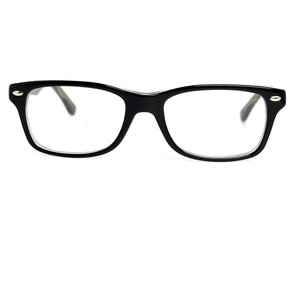 Ray-Ban Rb1531 3529 Black On Transparent Kids Eyeglasses Frames 48-16-130 19506